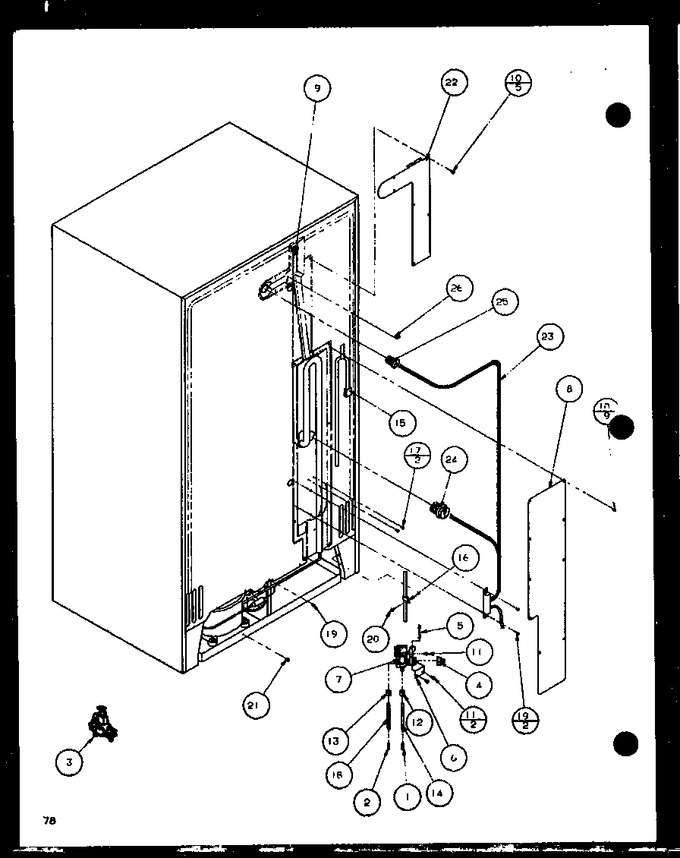 Diagram for 36268 (BOM: P1115704W)