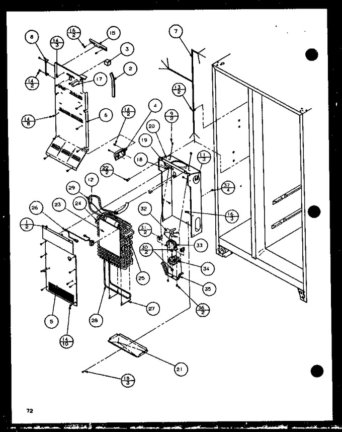 Diagram for 36268 (BOM: P1115704W)