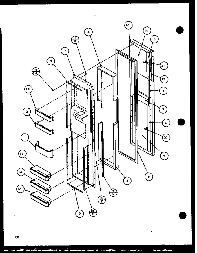 Diagram for 36261 (BOM: P1115701W)
