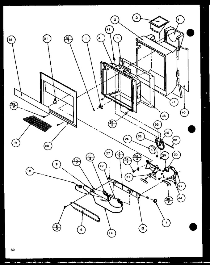 Diagram for 36261 (BOM: P1115701W)