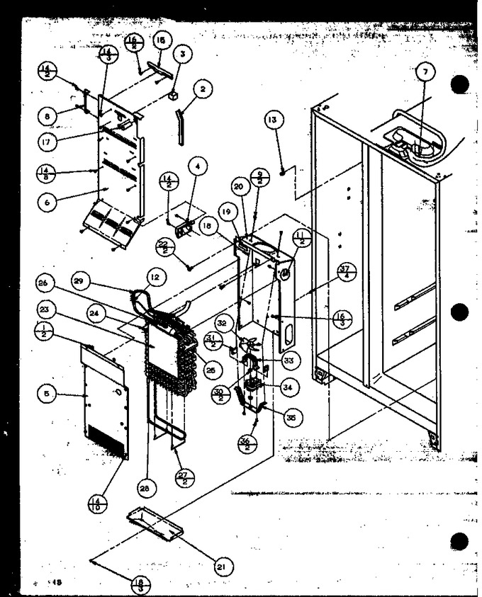 Diagram for 36271W (BOM: P1121801W W)