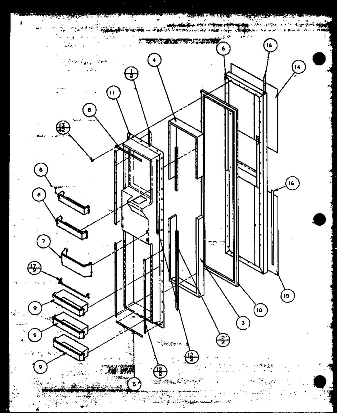 Diagram for 36278 (BOM: P1121804W L)