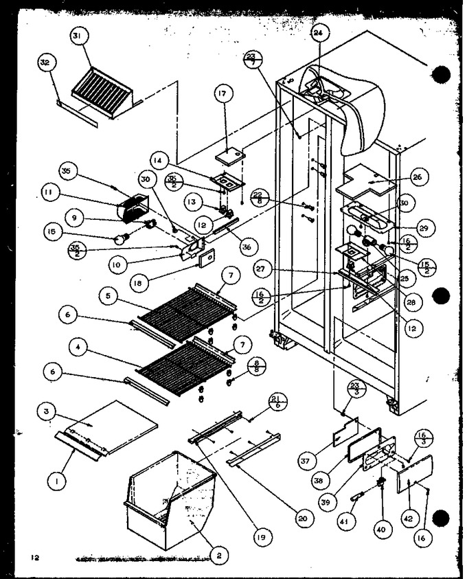 Diagram for 36271W (BOM: P1121801W W)