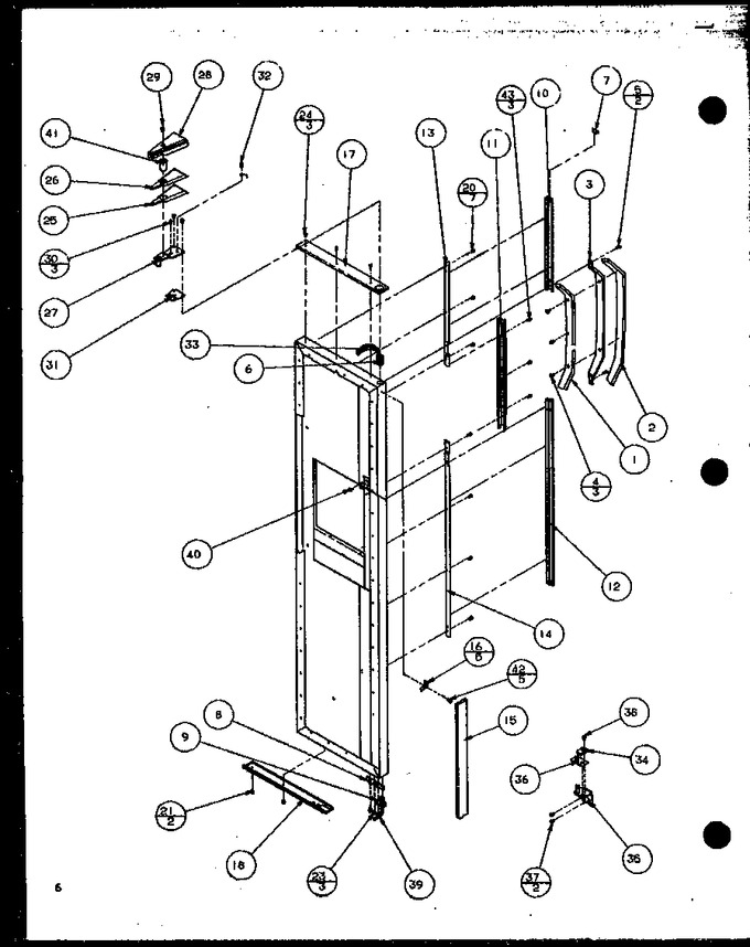 Diagram for 36521 (BOM: P1121601W W)