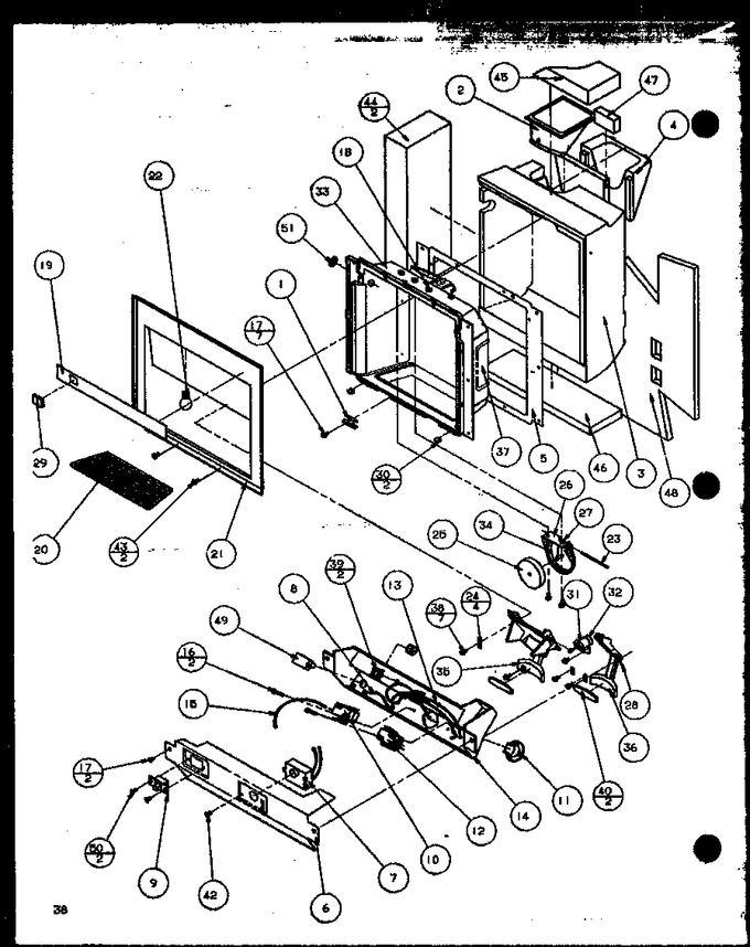 Diagram for 36795 (BOM: P1152603W E)
