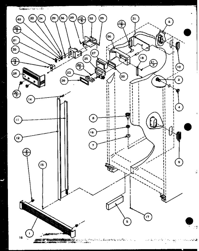Diagram for 36558 (BOM: P1108804W)