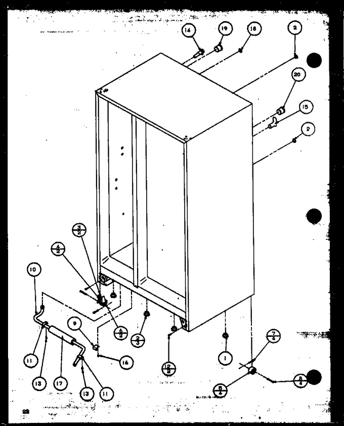 Diagram for 36651 (BOM: P1115401W)