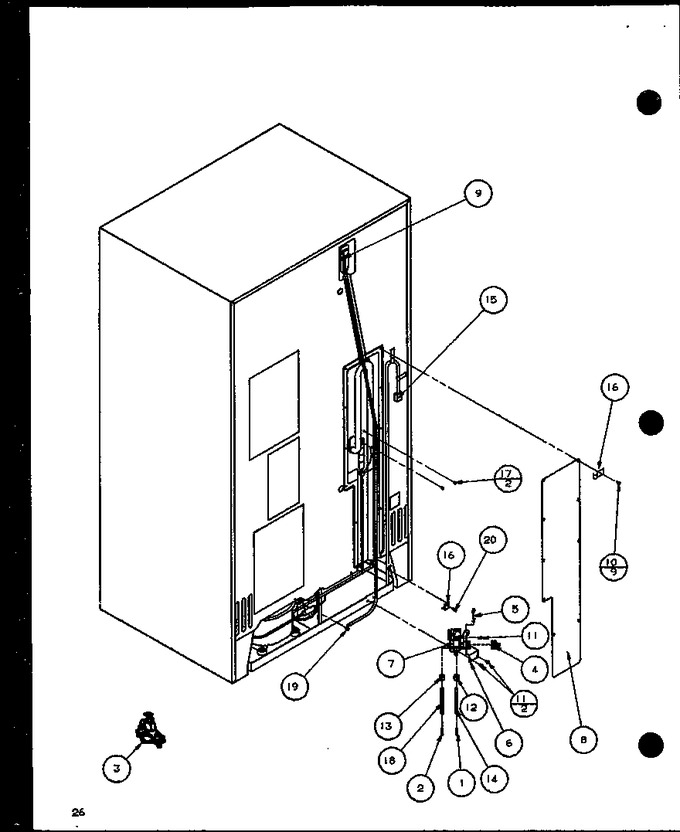 Diagram for 36568 (BOM: P1108503W)