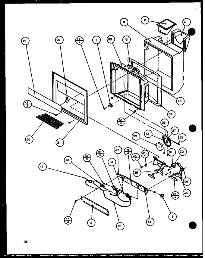 Diagram for 36568 (BOM: P1108503W)