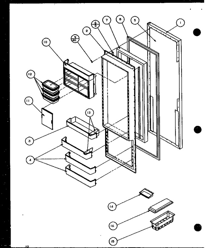 Diagram for 36568 (BOM: P1108503W)