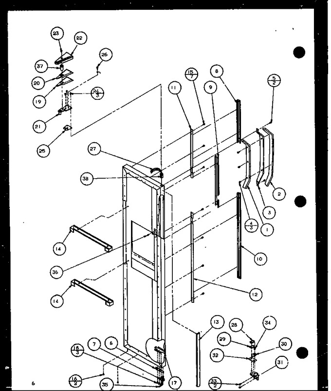 Diagram for 36561 (BOM: P1115501W)