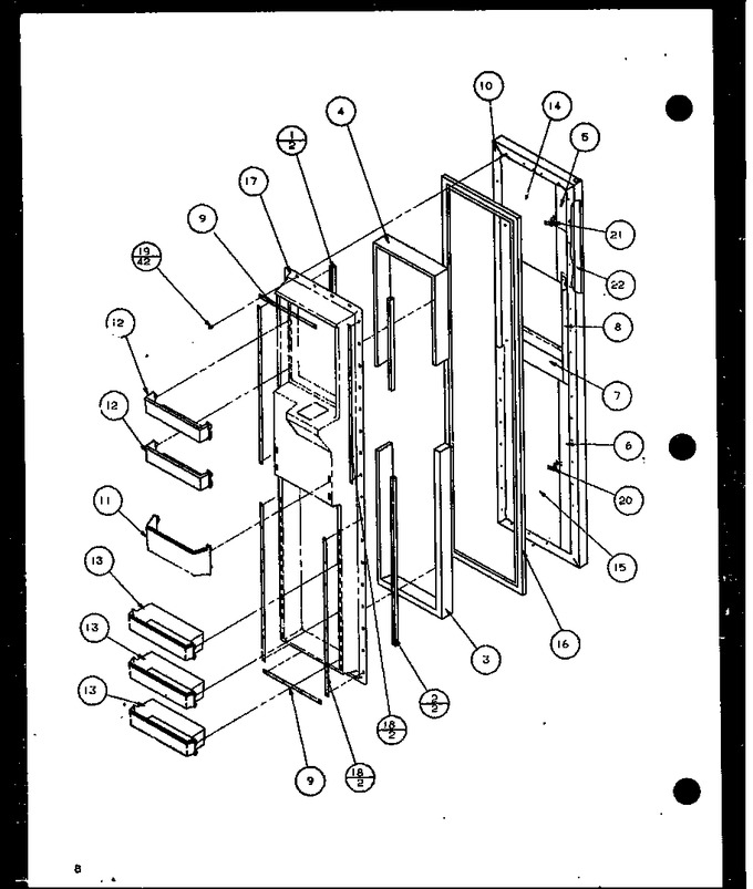 Diagram for 36561 (BOM: P1115502W)