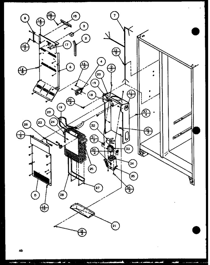 Diagram for 36578 (BOM: P1108508W)