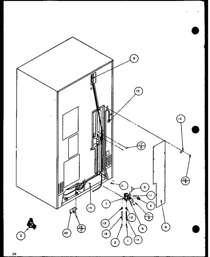 Diagram for 36581 (BOM: P1108401W)
