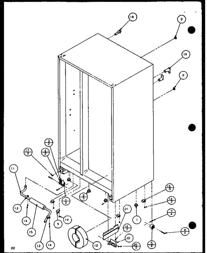 Diagram for 36591 (BOM: P1108403W)
