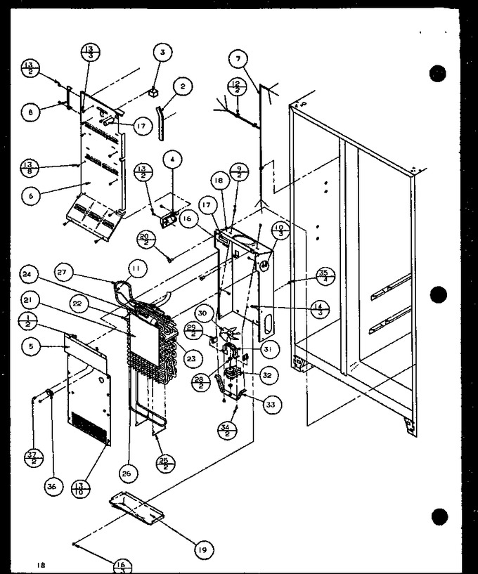 Diagram for 36581 (BOM: P1108401W)