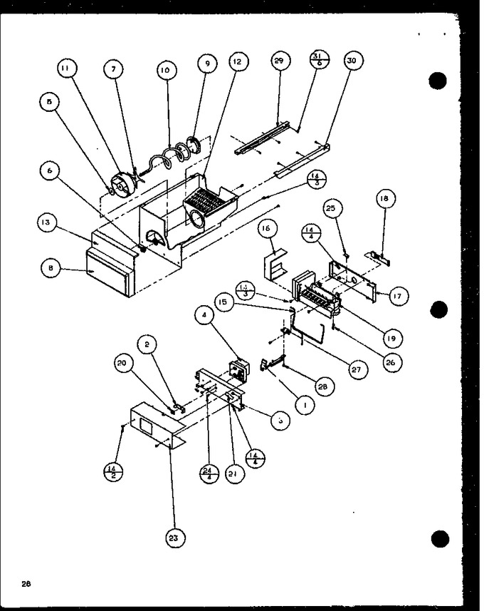 Diagram for 36581 (BOM: P1108401W)