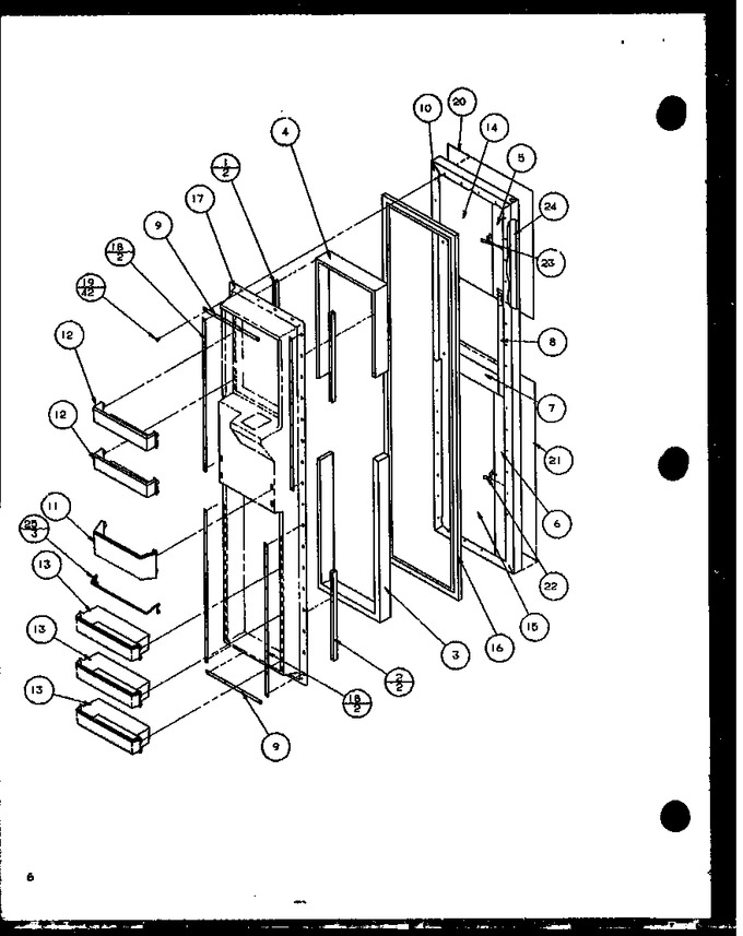 Diagram for 36598 (BOM: P1115604W)