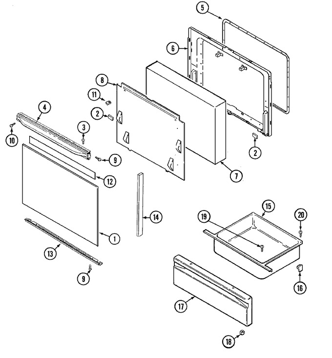 Diagram for 3842SRA