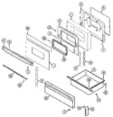 Diagram for 03 - Door/drawer (ser. Pre. 10-20)