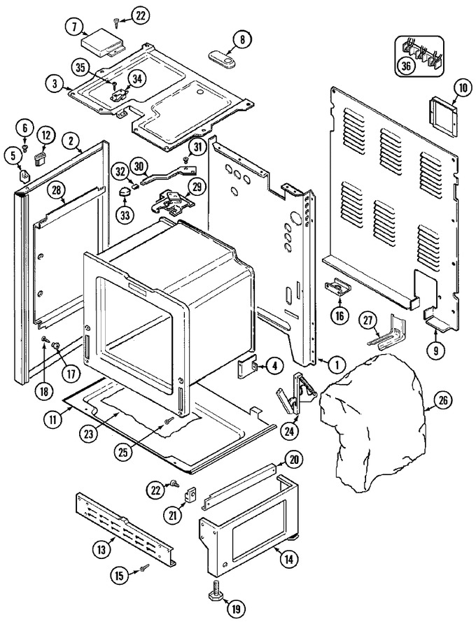 Diagram for 3865XRW