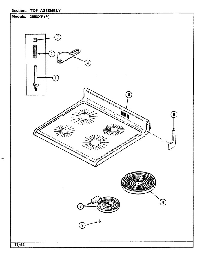 Diagram for 3868XRA