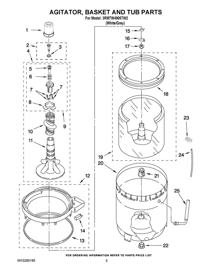Diagram for 3RMTW4905TW2