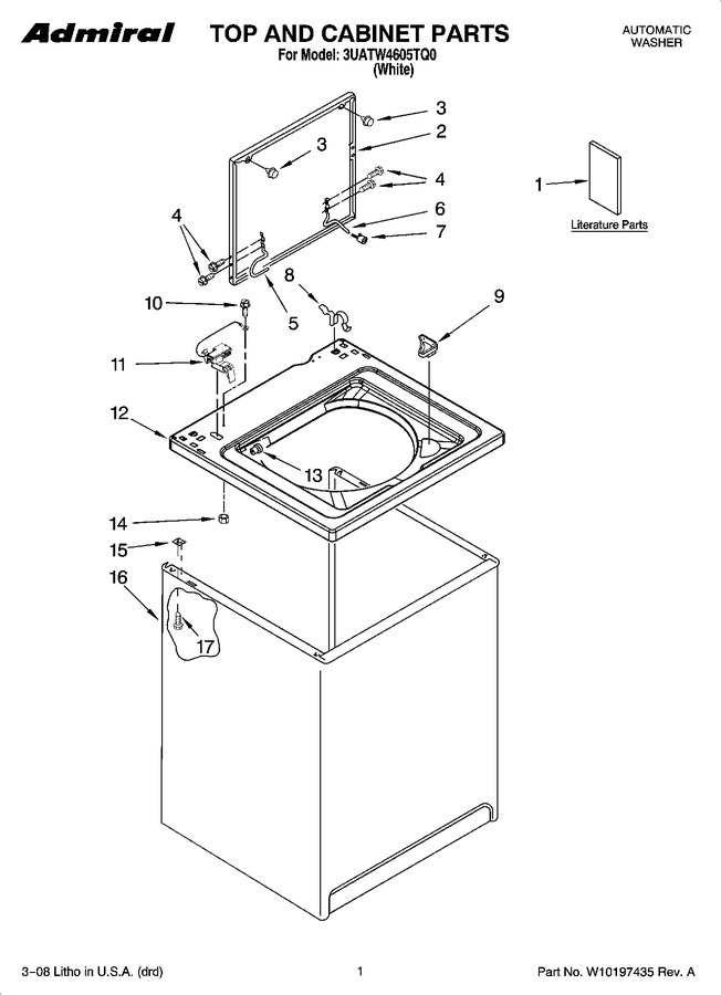 Diagram for 3UATW4605TQ0