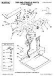Diagram for 01 - Top And Console Parts