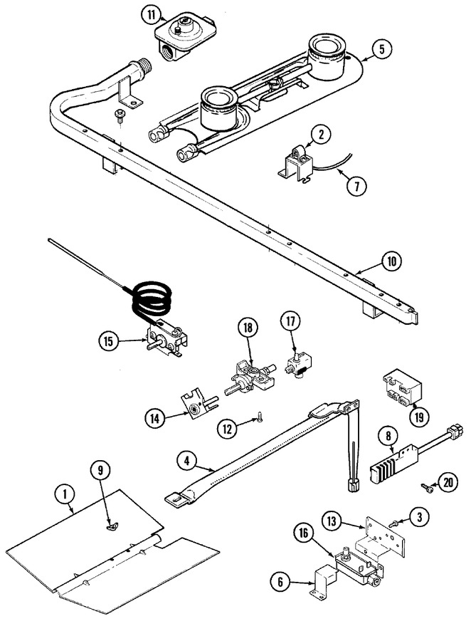 Diagram for 4100PRA-K