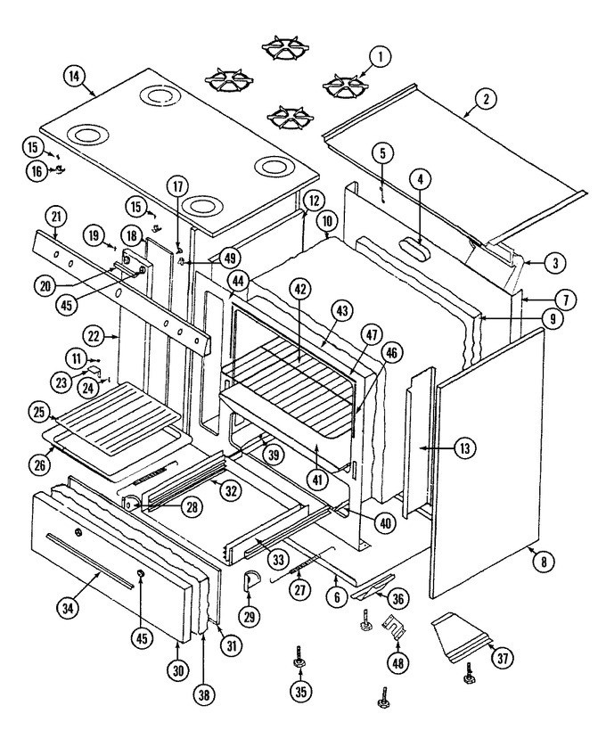 Diagram for N4251WTW