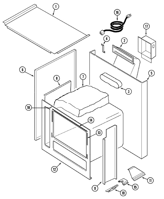 Diagram for GM4151WTW