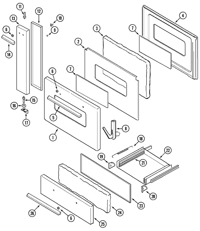 Diagram for GM4151WTW