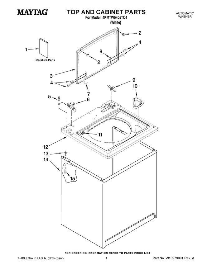Diagram for 4KMTW5405TQ1