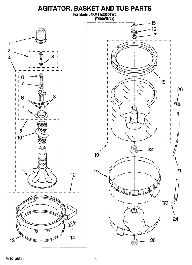 Diagram for 4KMTW5955TW0