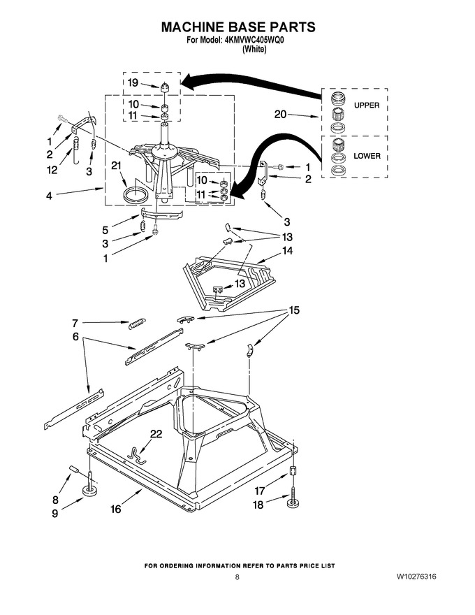 Diagram for 4KMVWC405WQ0