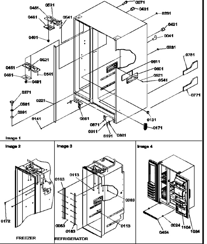 Diagram for 58632 (BOM: P1317501W W)