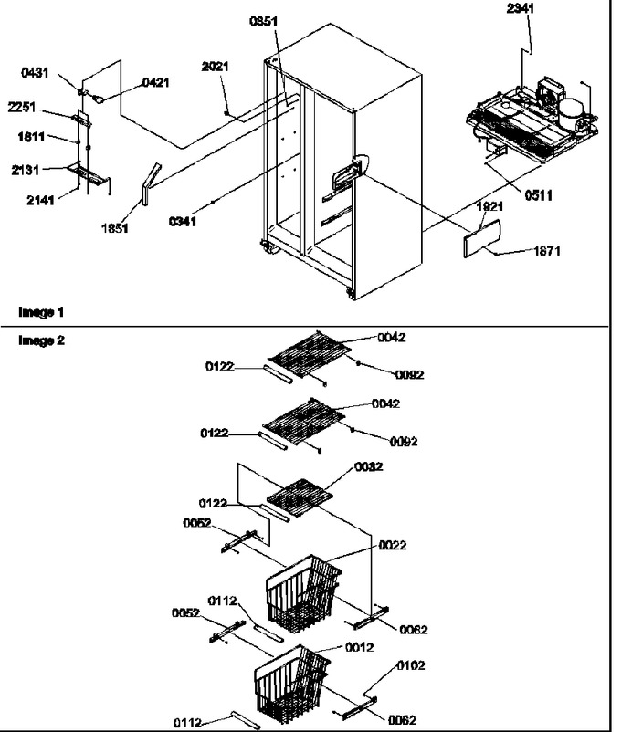 Diagram for 58635 (BOM: P1317501W E)