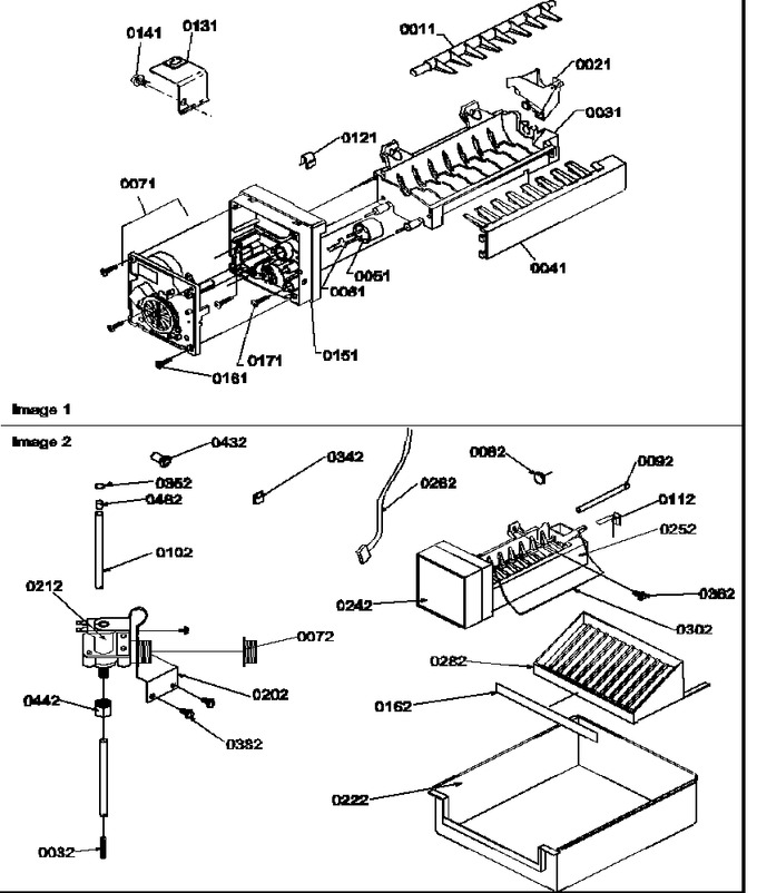 Diagram for 58632 (BOM: P1317501W W)