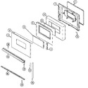 Diagram for 03 - Door (ser. Pre. 12)