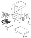 Diagram for 03 - Oven/base
