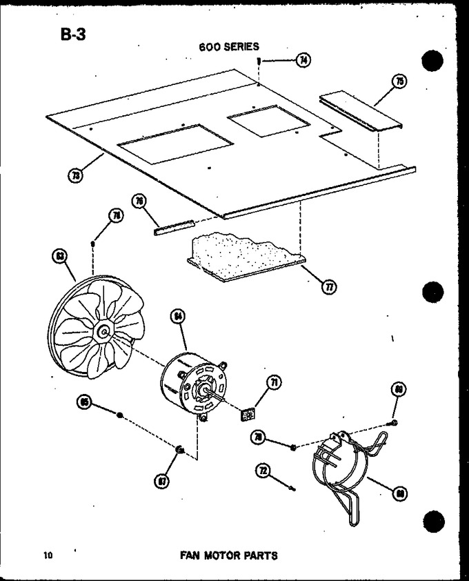 Diagram for 624-3J (BOM: P5472050R)