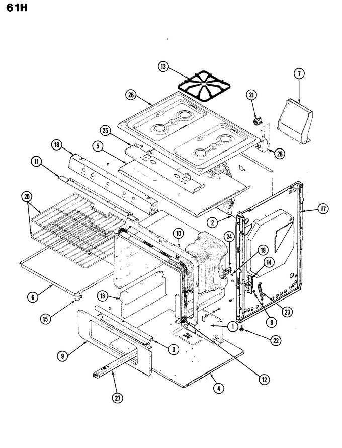 Diagram for S61HA-3KLX