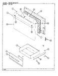 Diagram for 04 - Door/drawer (651xh)