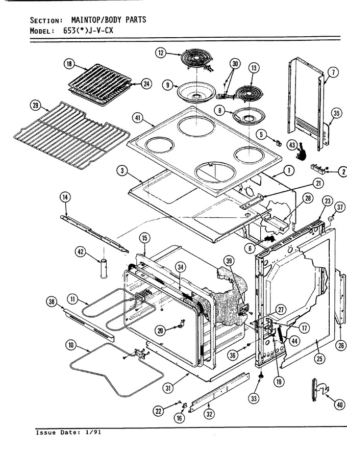 Diagram for 653WJ-V-CX