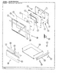 Diagram for 03 - Door/drawer (654xh-evw, 654xh-elvw)