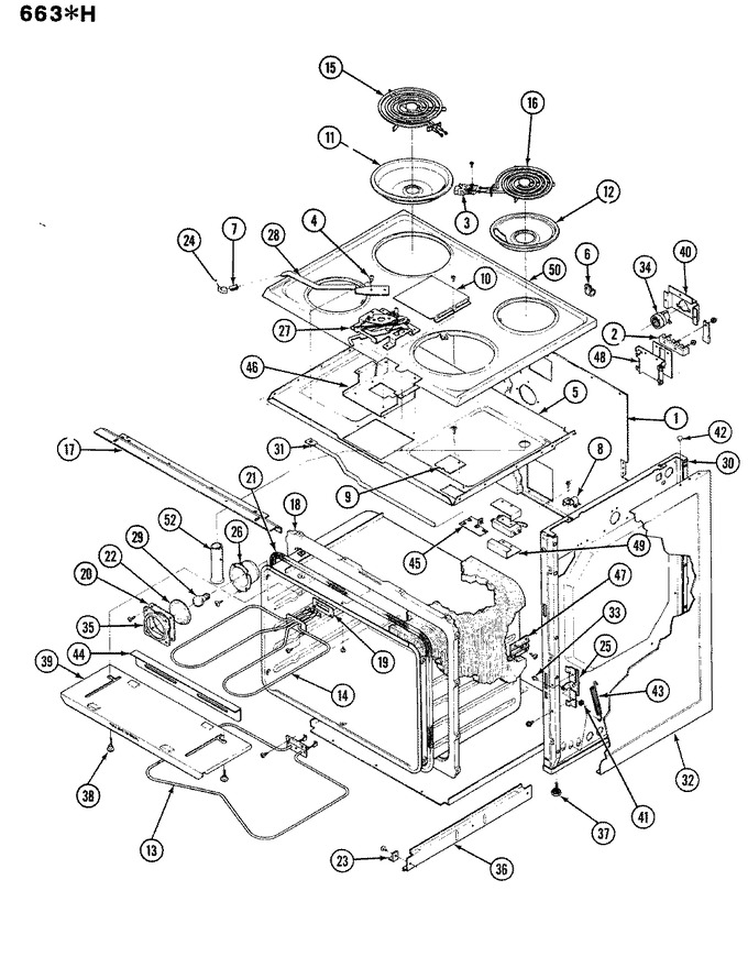 Diagram for 663AH-CV
