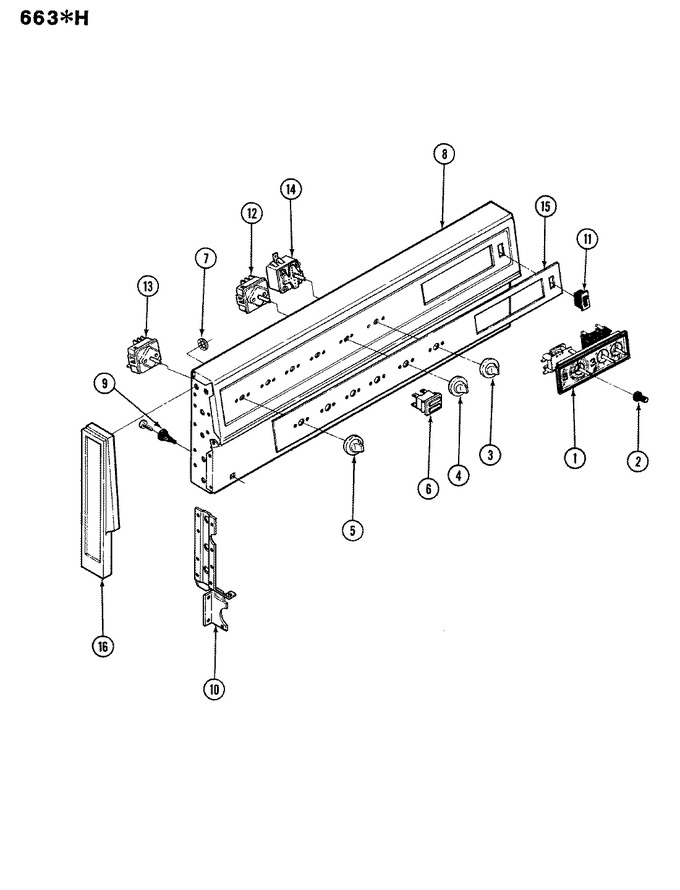 Diagram for 663WH-CV