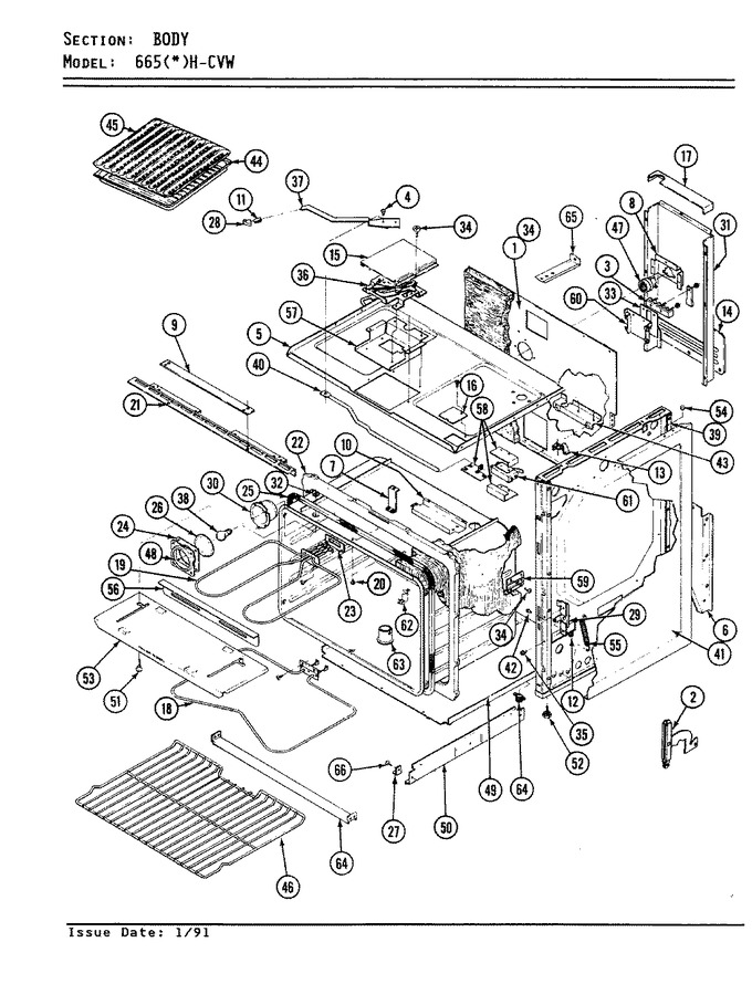 Diagram for 665AH-CVW