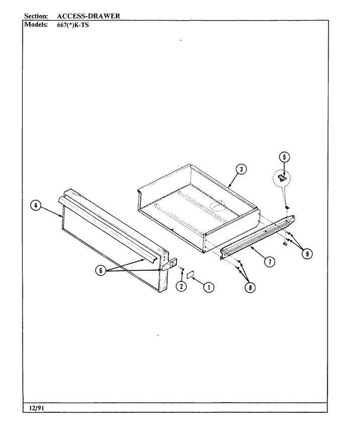 Diagram for 667AK-TSAW